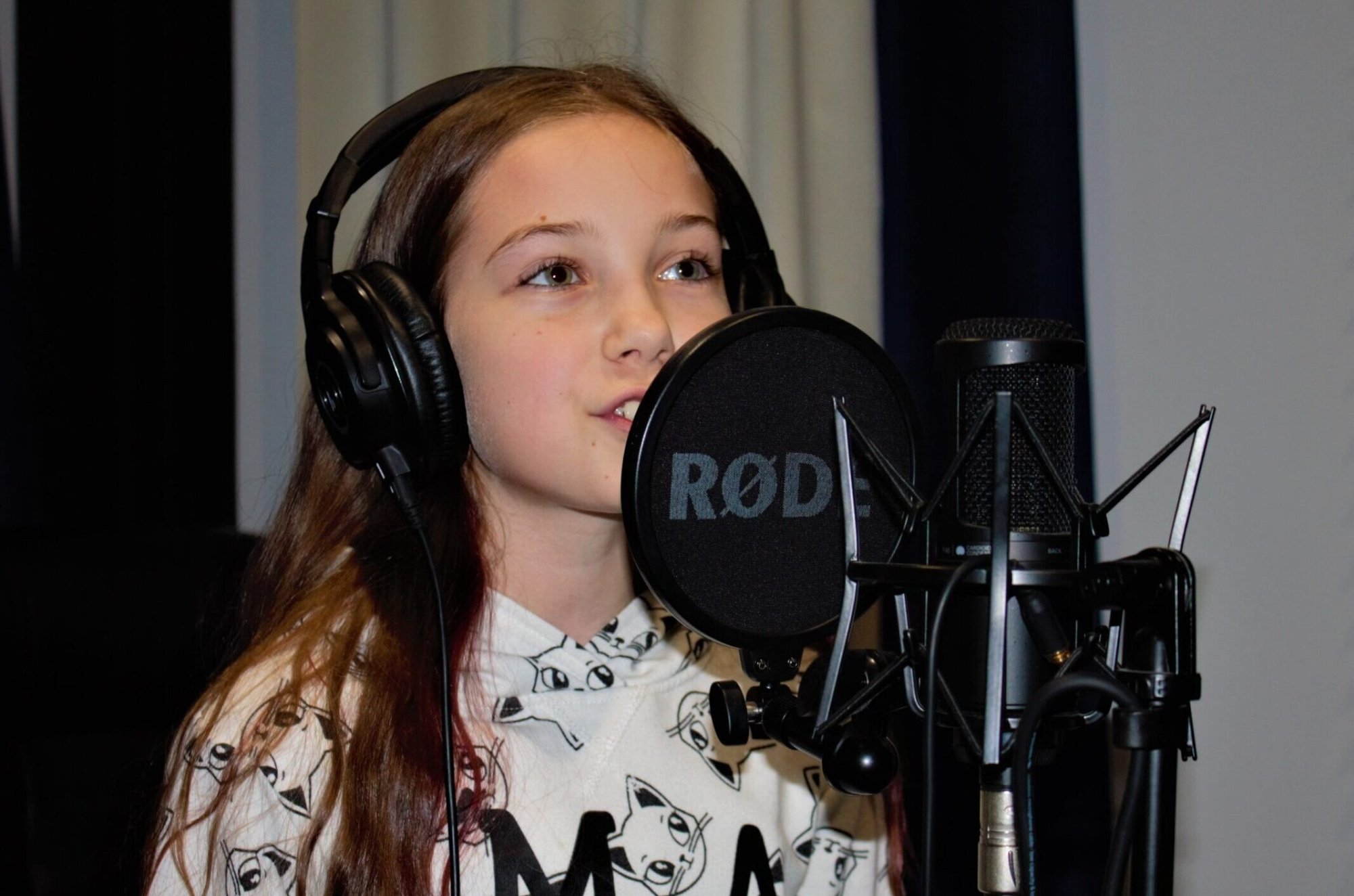 Запис вокалу в студії Fonograma